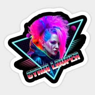 Cyndi lauper Sticker